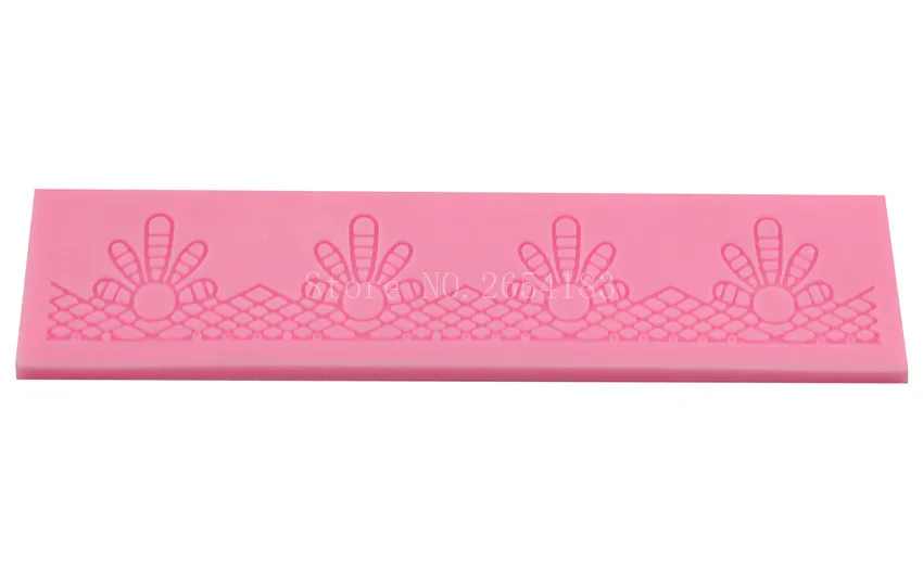 Цветочный узор кружевное Силиконовое мыло для мастики 3D искусственное желе