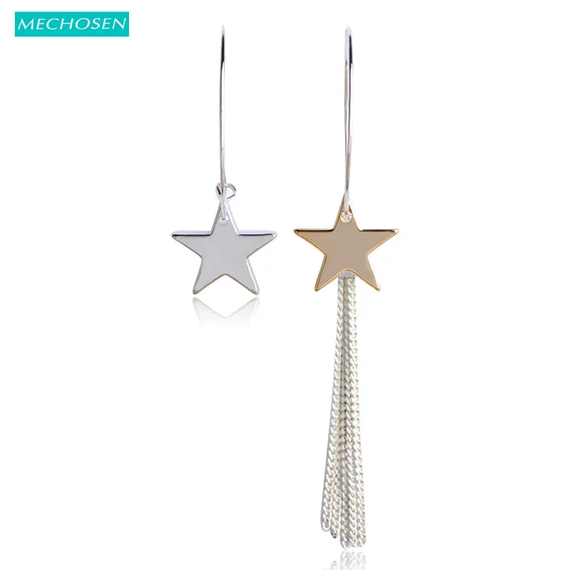 MECHOSEN модные корейские стильные длинные серьги с кисточками для женщин
