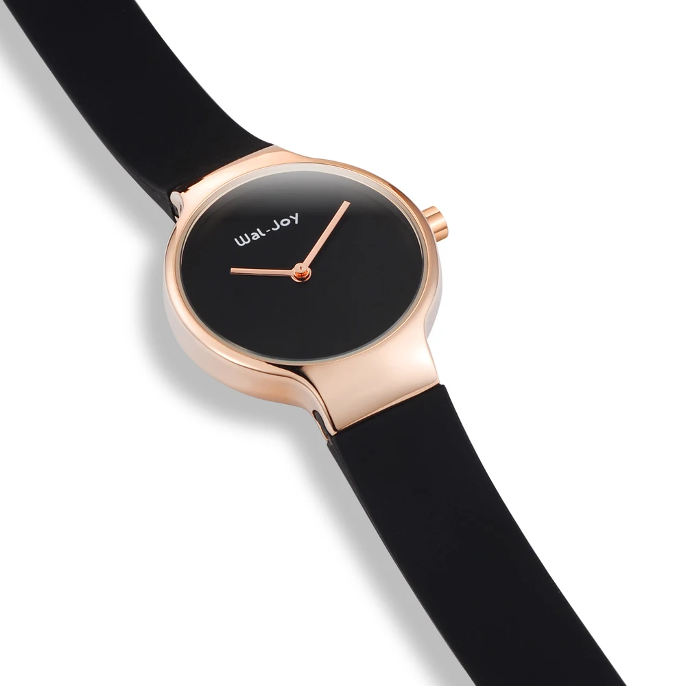 

Wal-Joy Brand Small Ultra Thin Dial Lady Watch Removable Silicone Strap Women Waterproof Watch in Quartz Gift For Women (WJ9009)