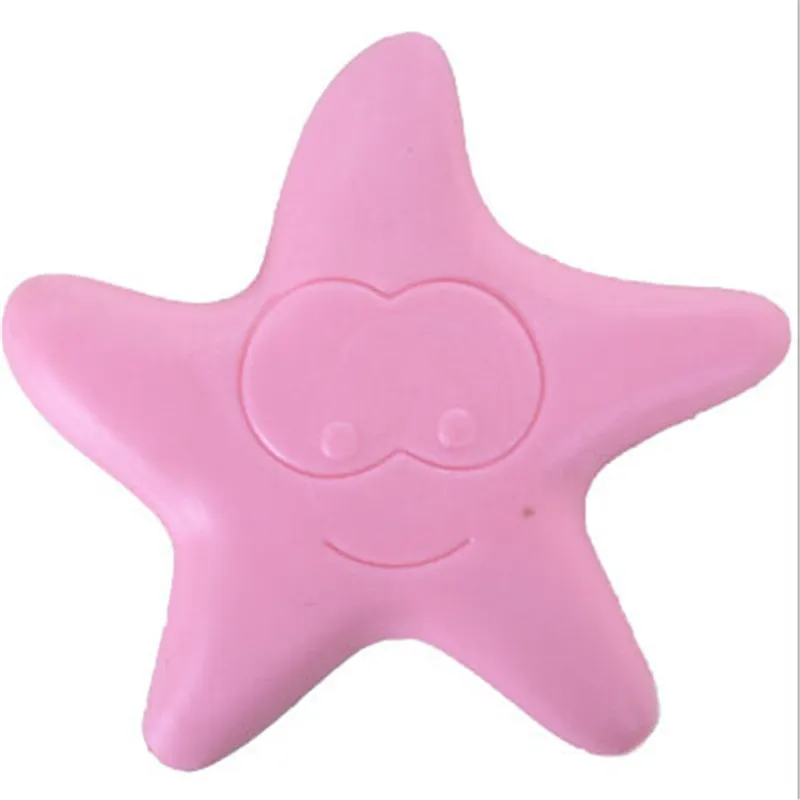 1 шт. уплотненные бесшумные дверные ручки Наклейки на стены в виде морской звезды