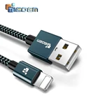 Кабель Usb TIEGEM для iphone, быстрая зарядка 11 12 13 pro max Xs Xr X SE 8 7 6 plus 6s 5 ipad air mini, зарядное устройство для iphone, 3 м