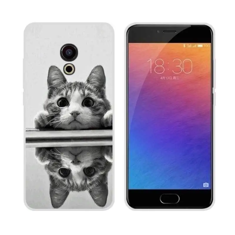 Чехол для телефона Meizu M6 M6S M5C M5 M5S M3S M3 Note, Мягкая силиконовая термополиуретановая классная задняя крышка с рисунком для Meizu Pro 6 U10 U20, 16-й чехол