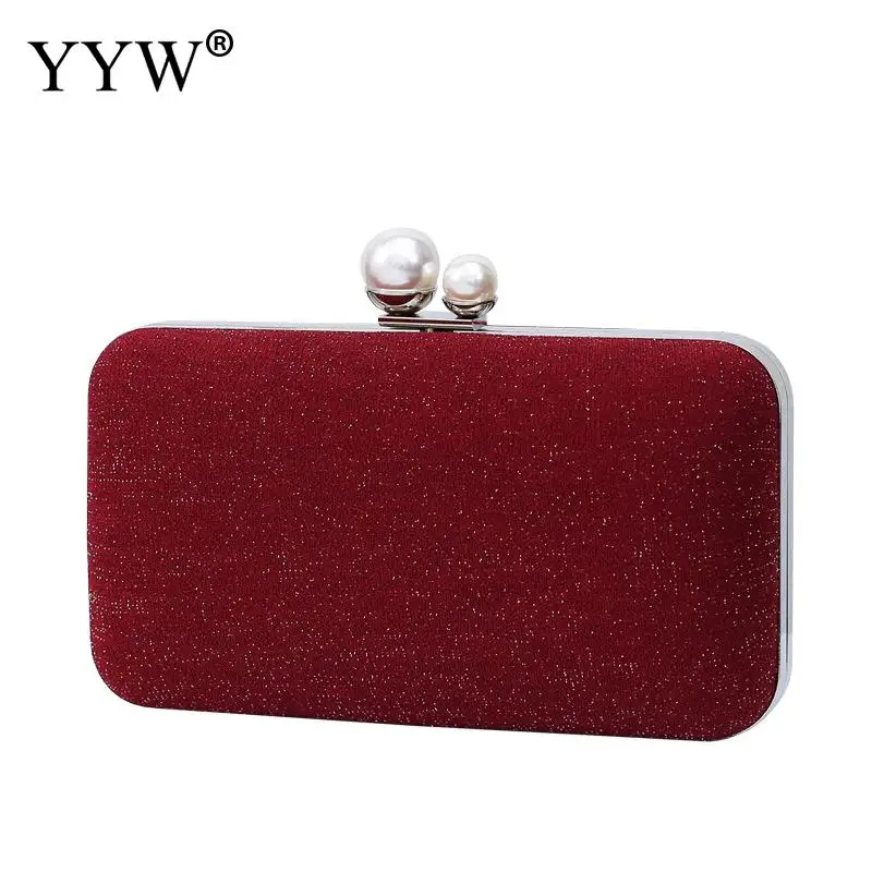 

Women Evening Bags Clutch Evening Bag Black Red Handbags With Chain Female Messenger Shoulder Bagsnew Arrival 2019 New Fashion