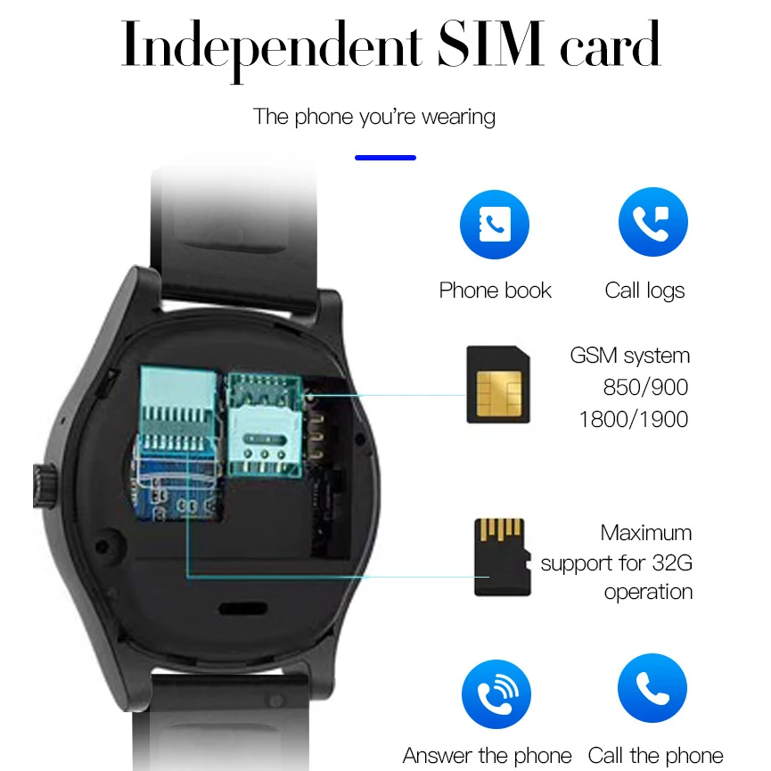 Смарт часы CHENXI Q912 Bluetooth камера Facebook Whatsapp Twitter синхронизация SMS|Мужские электронные