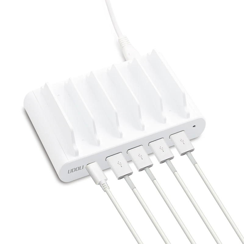 110 Вт 5 портов USB USB-C type-C QC 3,0 Универсальное зарядное устройство для ноутбука зарядная станция для ноутбука Macbook iPhone X/iPhone 8/iPhone xs