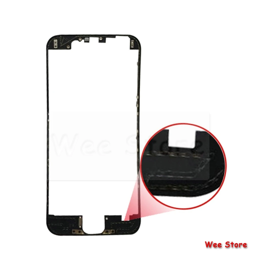 10 шт. для iPhone 6 6s 7 8 Plus 5 5S ЖК дисплей с сенсорным экраном стеклянная рамка ободок