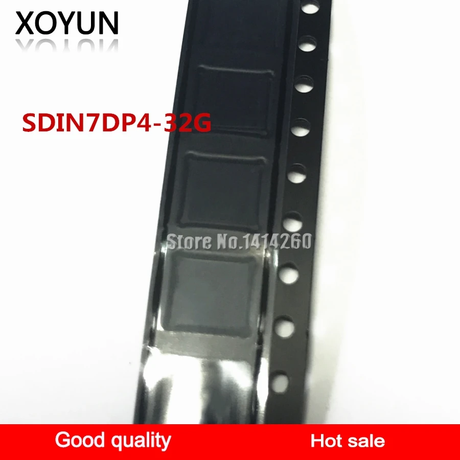 

1-10pcs SDIN7DP4-32G emmc 32G 100%New BGA