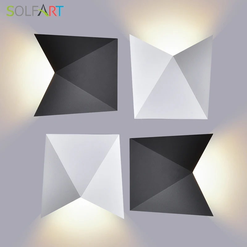 SOLFART Настенные светильники белый алюминий водостойкие наружное освещение и