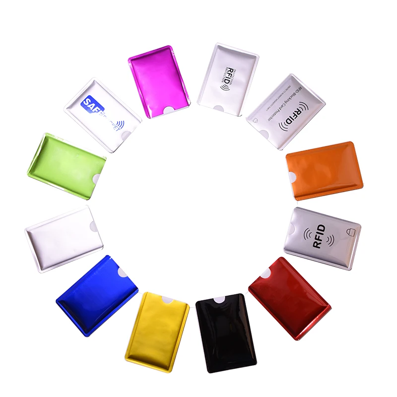 Eseye RFID 13,56 МГц экранированный рукав Карта Блокировка IC RFID карта защита NFC карта безопасности Предотвращение неавторизованного сканирования