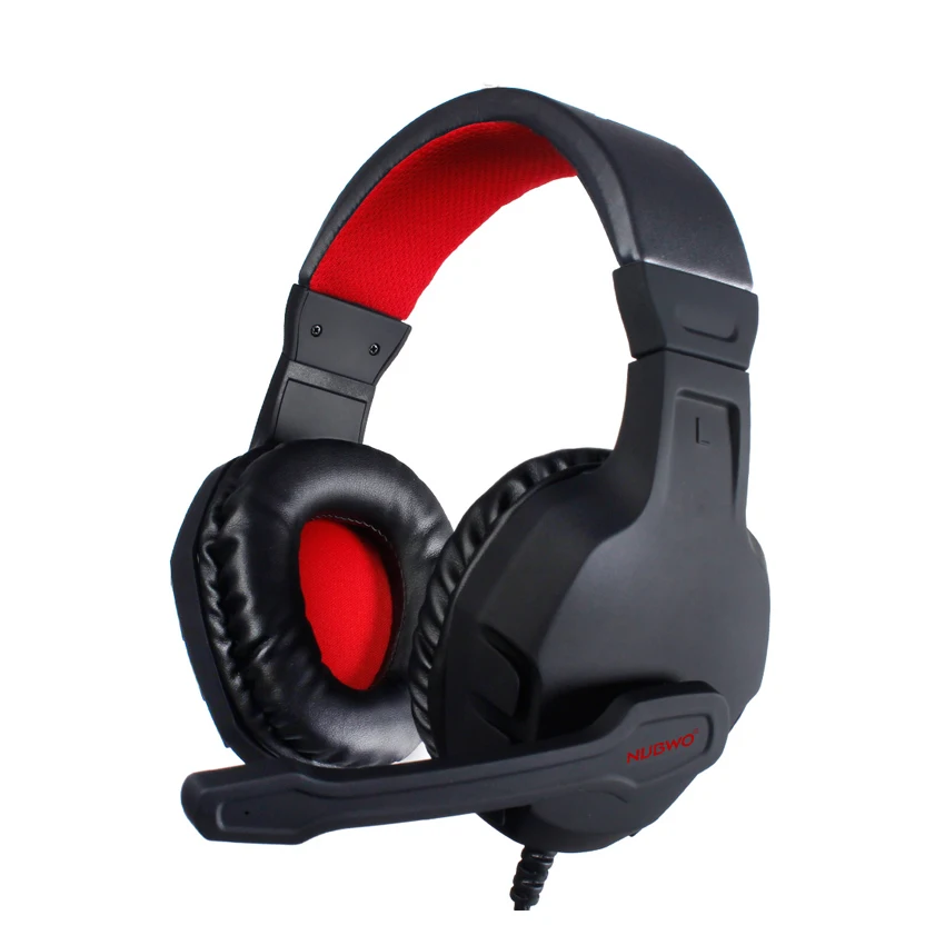NUBWO U3 PC Gamer наушники для работы за компьютером игровые стерео Бас шлем с