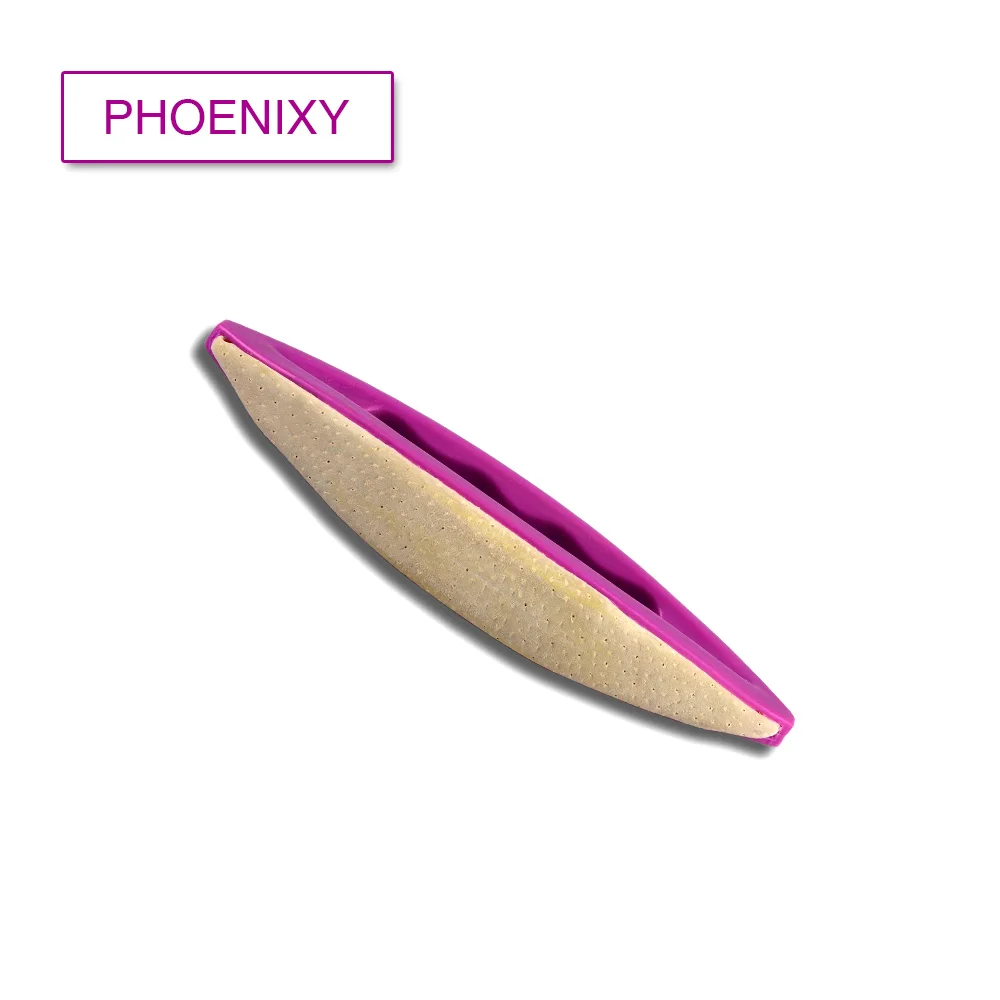 Phoenixy 1 шт. маникюрный буфер для дизайна ногтей из овчины Полировочная восковая