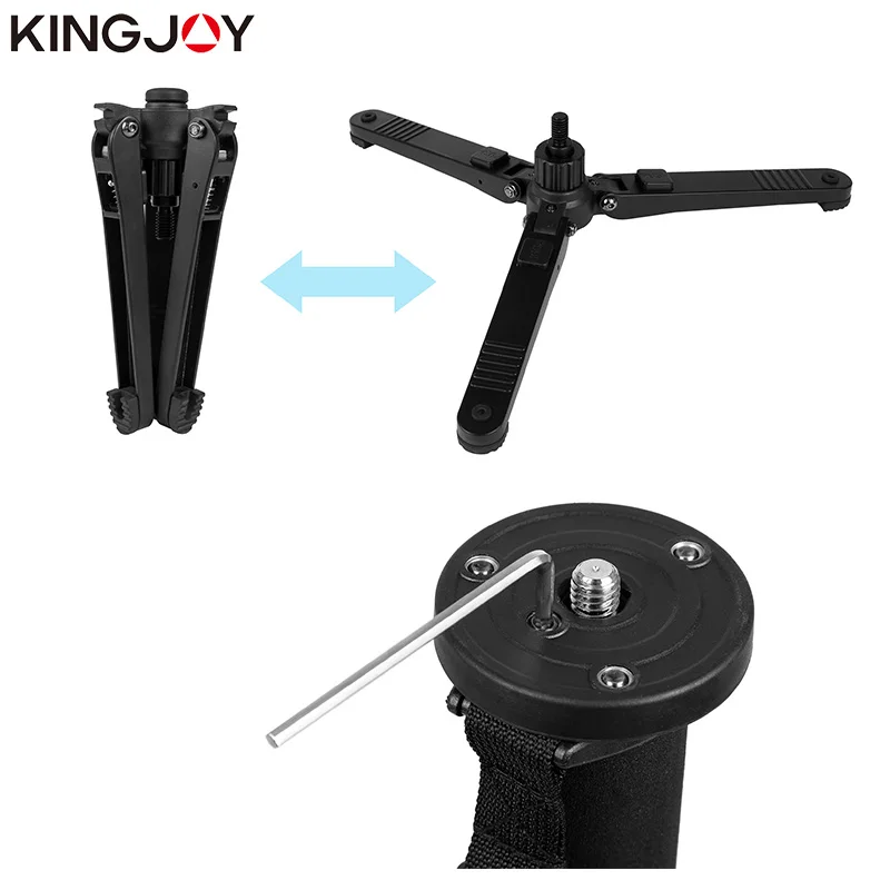 Профессиональный штатив для камеры KINGJOY MP3008 + VT 3510 Monopod Dslr видеосъемки гибкая