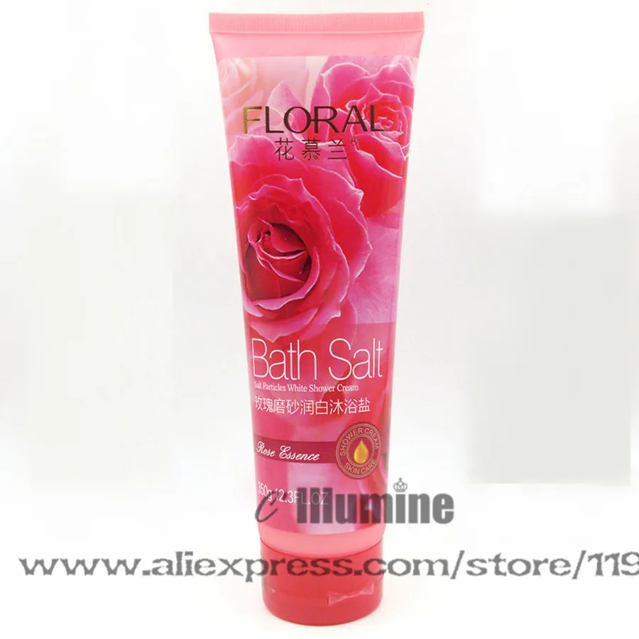 Розовый скраб для ванны соль душа и тела гель-лосьон с ароматом омертвевшей кожи