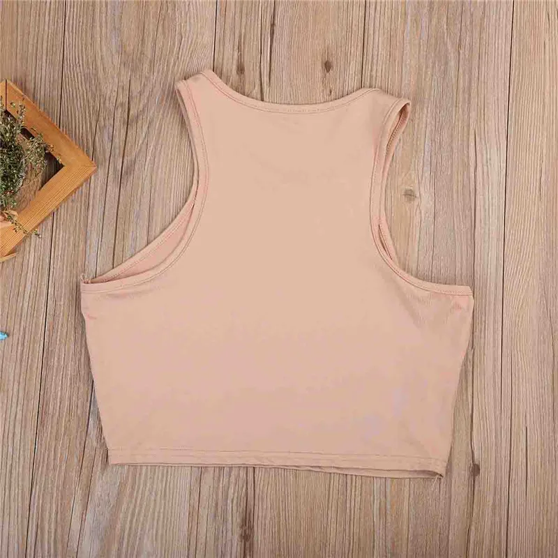 Женские крутые майки модель для девочек с буквенным принтом спортивный жилет