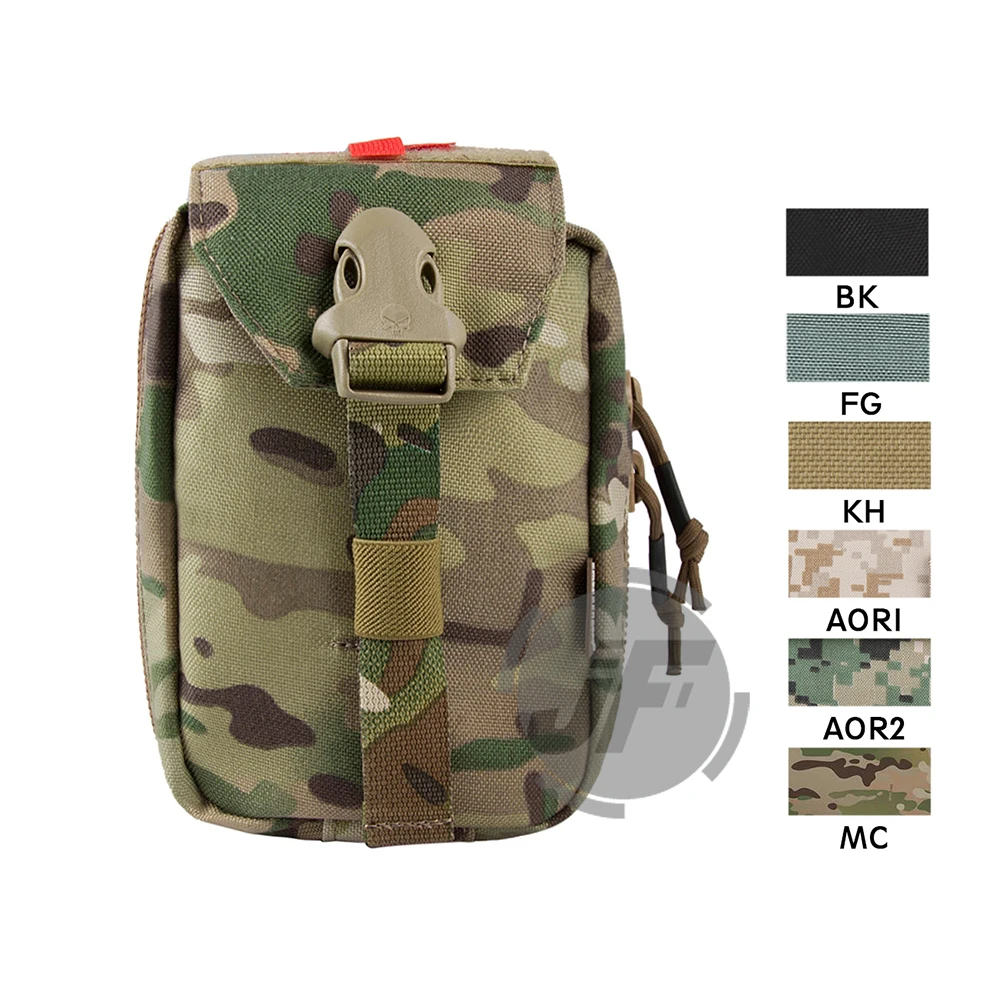 

Emersongear Tactical IFAK MOLLE First Aid Kit Pouch Emerson Medical Carrier Medic Rip-Away EMT Survival Bag W/ Zipper Multicam