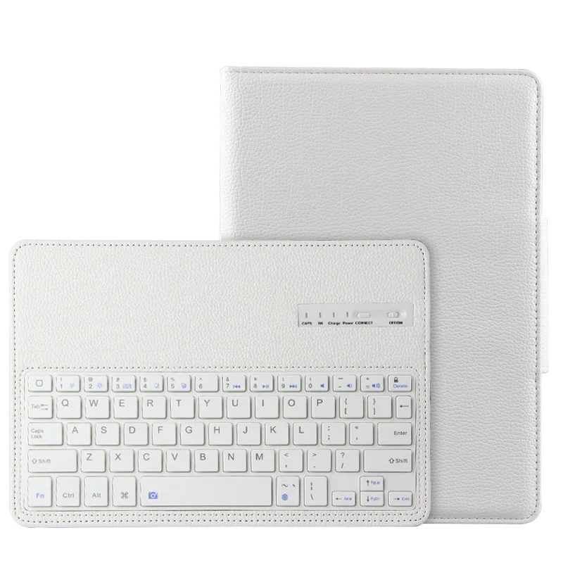 Для iPad 9 7 2017 2018 / 5 6 Air 2 Pro Портфолио Folio PU кожаный Съемный Bluetooth чехол для клавиатуры