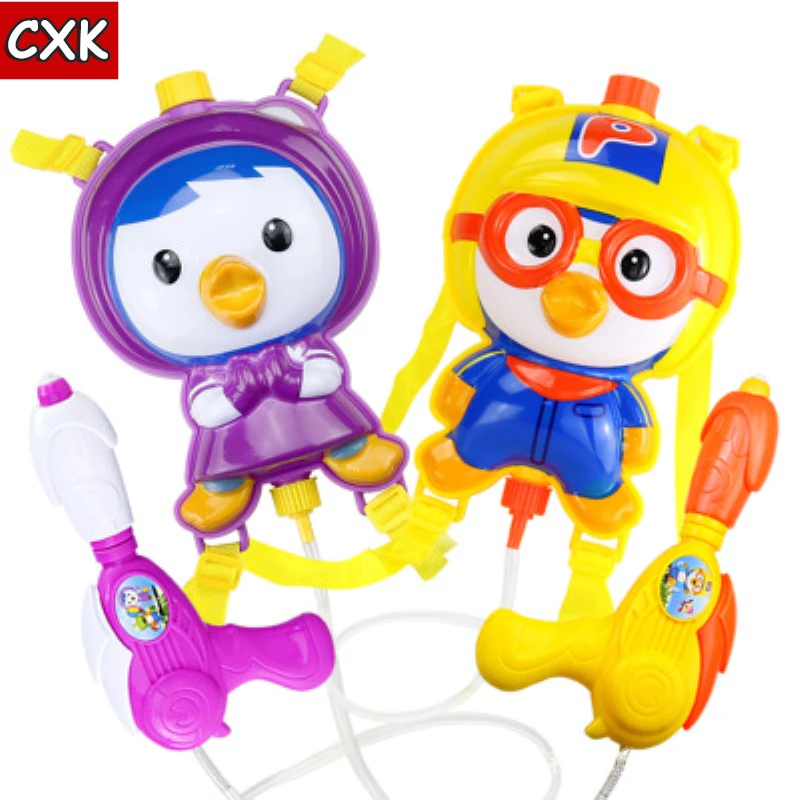 1.5L игрушки для воды Рекомендуемые Корея Pororo маленькие плюшевые игрушки, пингвин куклы персональный подарок для детей мультфильм