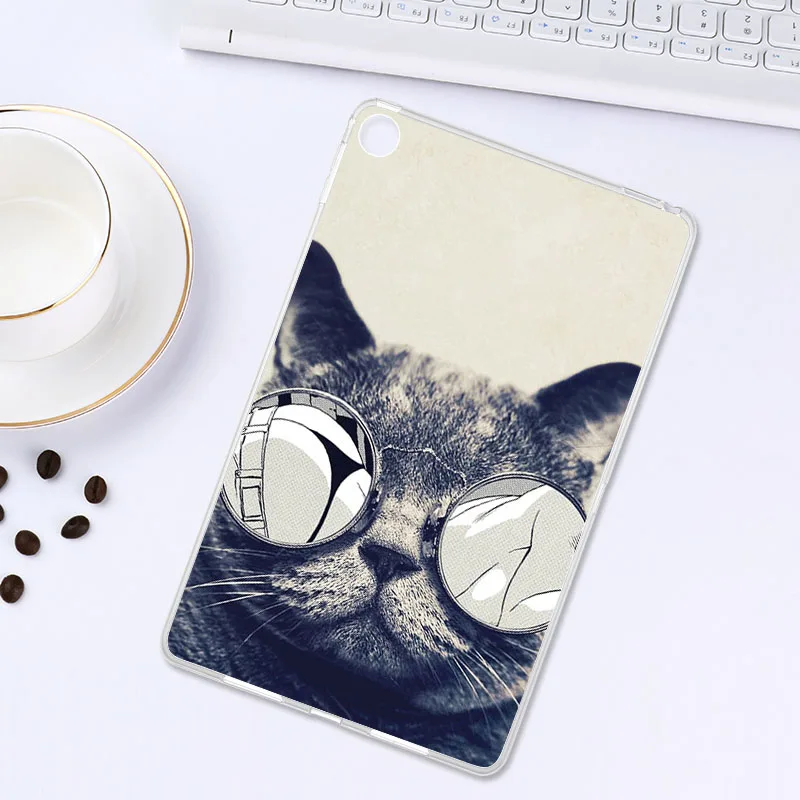 T015 Модный окрашенный чехол для планшета для Xiaomi Mi Pad 4 Plus чехол s Мягкая силиконовая задняя накладка из ТПУ чехол для планшета для Xiaomi Mi Pad 4 Plus 10,1 дюймов - Цвет: T015