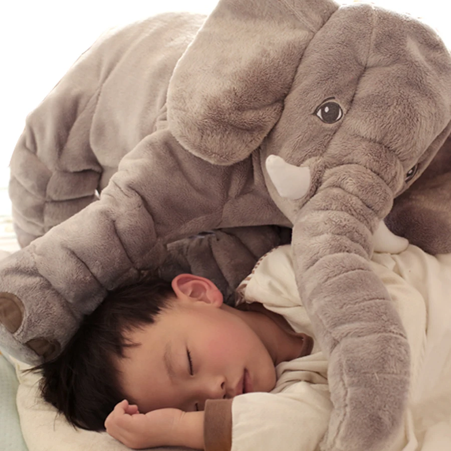 Baby Elephant Plush Toy Pillows Large Stuffed Animals Soft Toys Pillow Animal Brinquedos Children For Girls 80A0013 | Игрушки и хобби