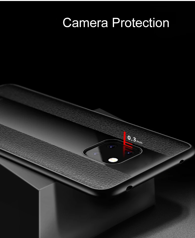 Роскошный чехол для Huawei Mate 20 Pro из искусственной кожи деловая сумка телефона 20X
