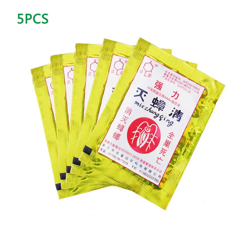 H55 6PC HOMETREE, 6 шт., ловушка для ловли тараканов, эффективная приманка для ловли тараканов, порошок, отпугиватель тараканов, средство для борьбы с вредителями, порошок для ловли тараканов, H55 - Цвет: H55 6PC