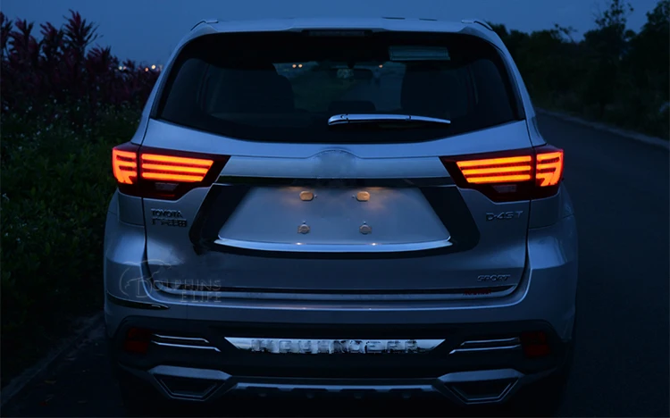 D_YL New Car Styling Taillights For Toyota Highlander 2015 LED Rear Lamp Trunk Light Cover DRL+Signal+Brake+Reverse lamp | Автомобили и