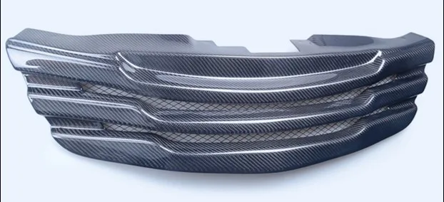 Передняя Верхняя решетка для гриля черное углеродное волокно KIA Cerato/Forte 2009-2012 |