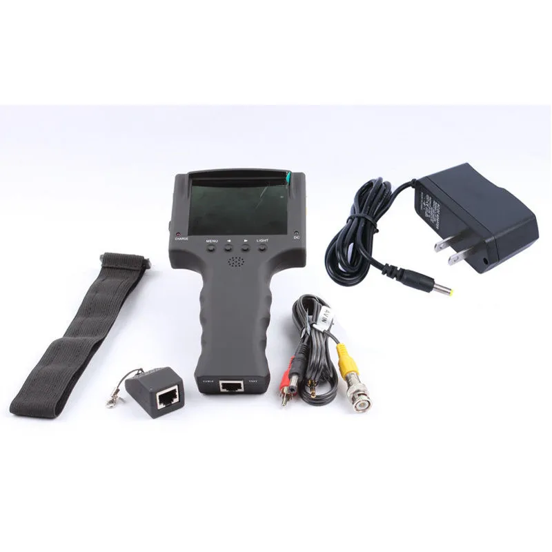 Kaycube 3," TFT lcd монитор CCTV камера видеонаблюдения Тест 12V Выход RJ45