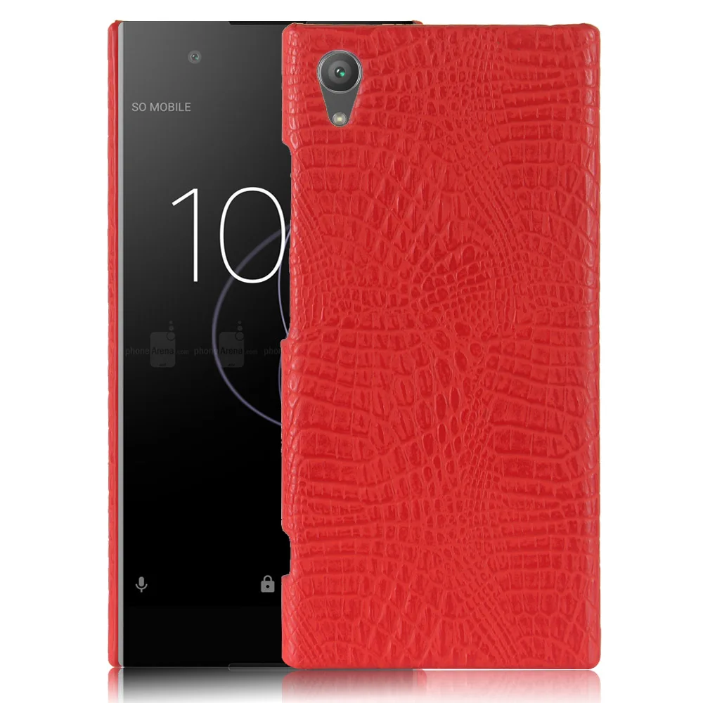 Роскошный чехол из искусственной кожи под крокодиловую кожу для Sony Xperia XZ Premium Z5 X L1