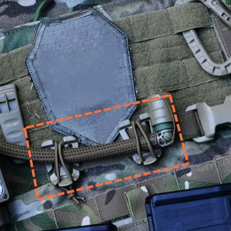 Molle Рюкзак EDC инструмент эластичный канат лямки пряжки открытый дорожные наборы
