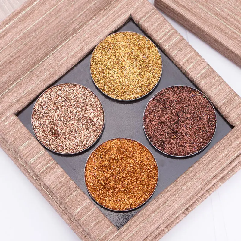 Лидер продаж пустая Магнитная палитра для макияжа деревянный декоративный