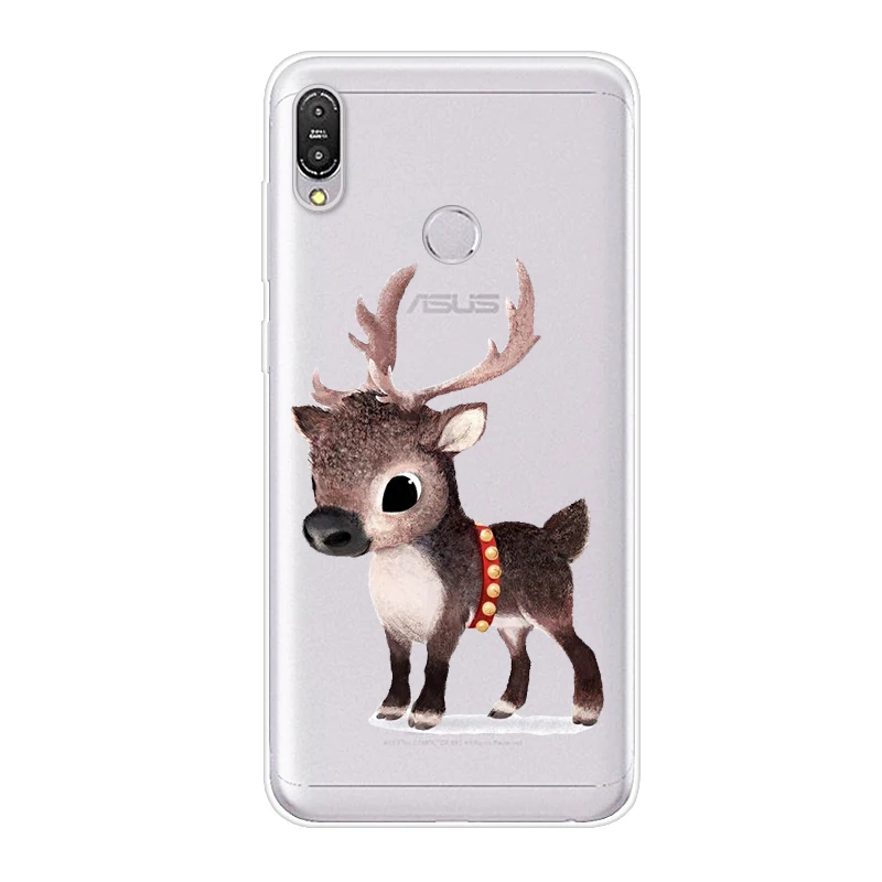 Case For Asus Zenfone Max Pro M2 ZB631KL Transparent Printing Drawing Silicone Phone Cover ZB633KL |