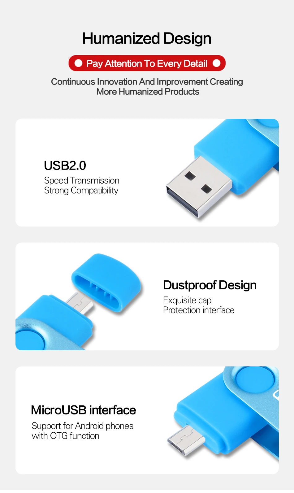 Быстрая скорость Wansenda 256 ГБ 128 Гб 64 Гб OTG USB флеш-накопитель для телефона Android флеш-накопитель 32 Гб 16 Гб Флешка 8 Гб otg USB 2,0 USB флешка
