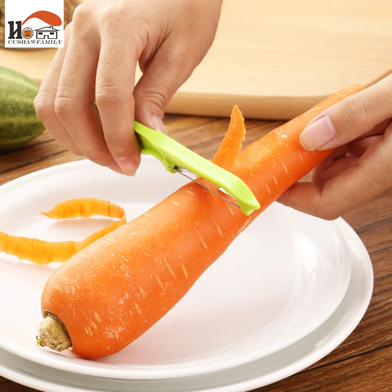 1 шт. фрукты ярких цветов Овощной очиститель нож бытовой пластиковый гаджет