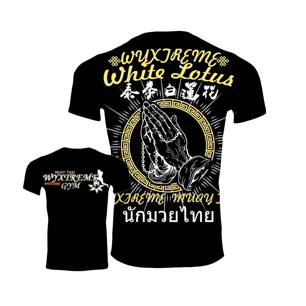 Футболка WYXTREME Muay Thai футболка для занятий боксом тренажерным залом Мужская с