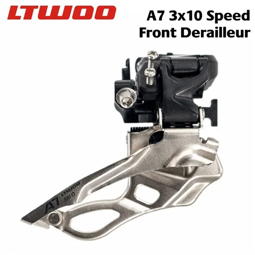 Front Derailleur LTWOO A7 3x10 скоростной Передний Задний переключатель для MTB велосипеда DEORE M6000/M615/M610 велосипедный переключатель группа рычаг переключения передач - Цвет: Front Derailleur