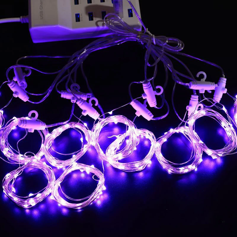 8 режимов USB светодиодный DIY домашний вечерний свадебный Декор для патио