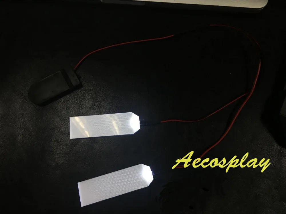 DIY светодиодный светильник наборы глаз для 1:1 Железный человек/Бэтмен пригодный