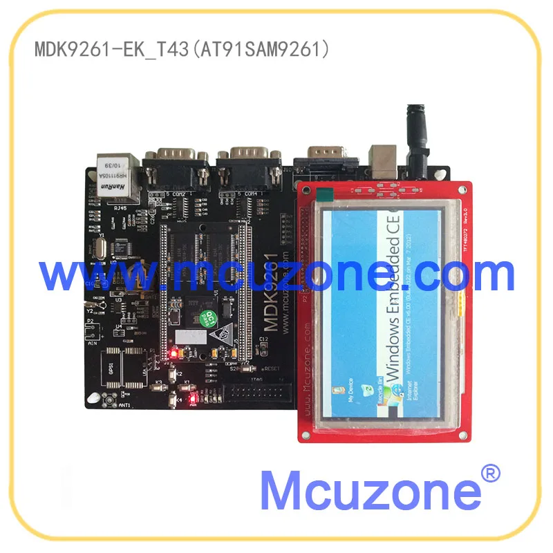 ATMEL AT91SAM9261 плата для разработки MDK9261 USB 4 3 TFT LCD 480*272 Ethernet UART GPS|lcd tft|lcd tft 4.3usb usb |