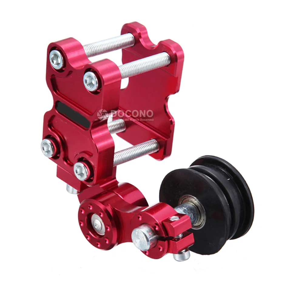 DOCONO Регулируемый алюминиевый Натяжной болт на роликах мотоциклетный Чоппер