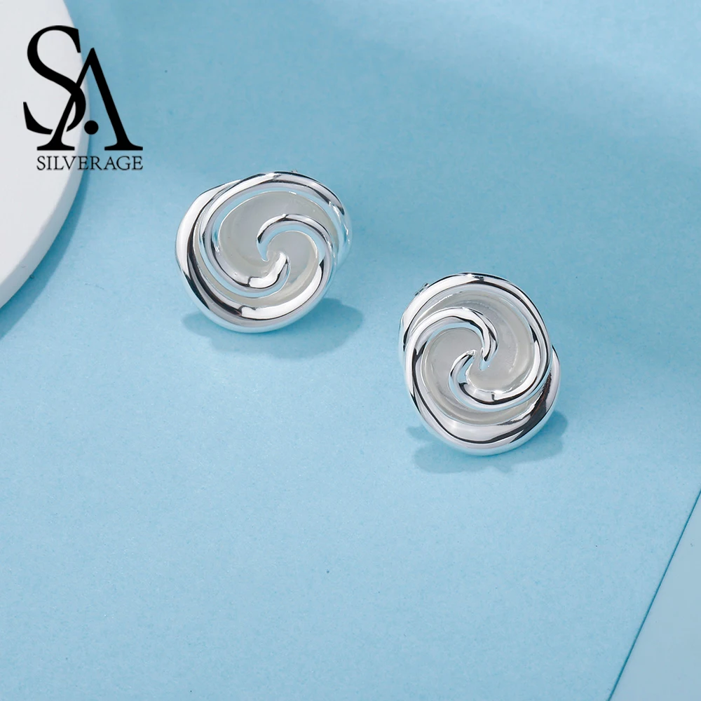Женские серьги гвоздики из серебра 925 пробы в виде Розы|stud earrings|earrings forearrings for women |