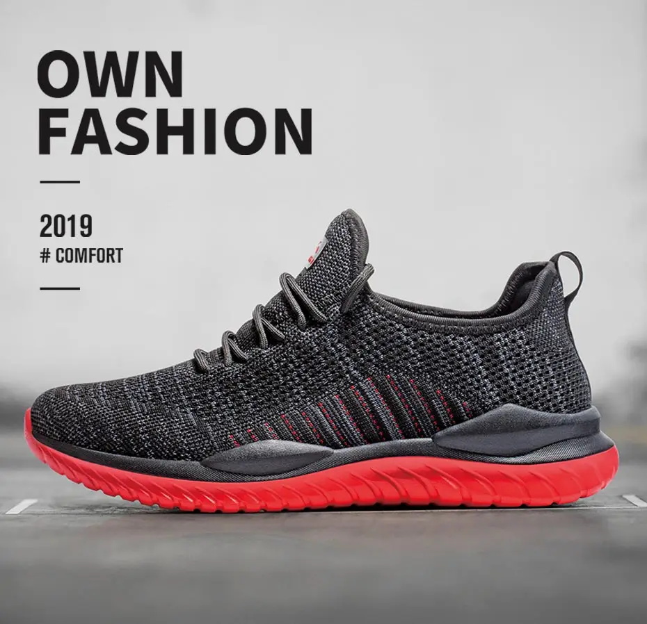 FANDEI спортивная обувь для мужчин zapatillas hombre Deportiva спортивная обувь для мужчин светильник кроссовки спортивная обувь для мужчин Flyknit верх нескользящий