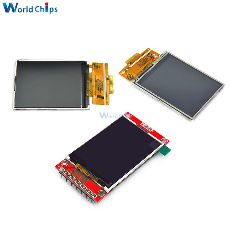 

2.4 inch 2.4" TFT 320 x 240 SPI TFT LCD Serial Port Module ILI9341 Touch Panel Screen Resistive Touch Screen USART UART HMI