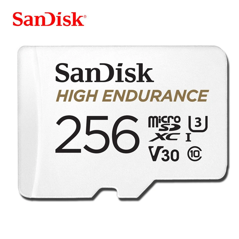 

SanDisk HIGH ENDURANCE microSD Card 32GB Micro SDHC Memory Card Up to 100M/s 64GB 128GB 256GB MicroSDXC Video Speed U3 V30 HD 4K