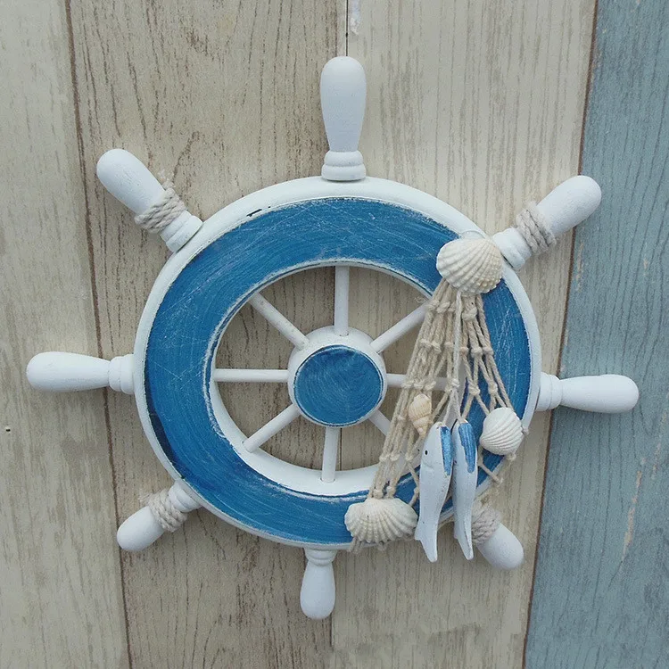 1 шт. деревянная средиземноморская рыболовная сеть для лодки рыболовные сети