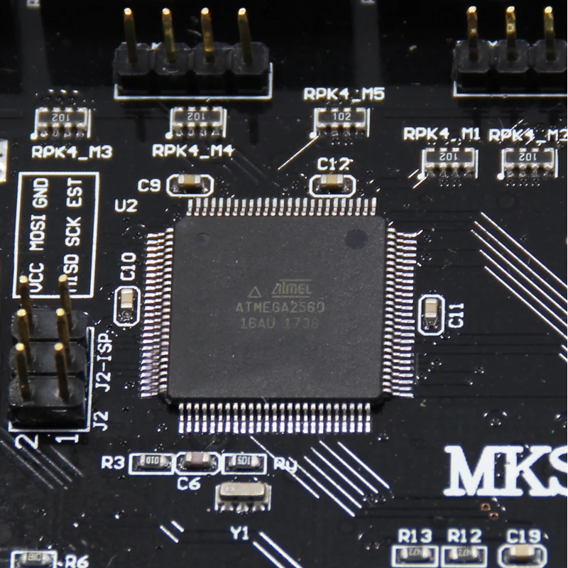 Kee Pang MKS Gen V1.4 Ramps 1 4 материнская плата управления с usb кабелем для 3d принтера