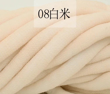8 Pale pink Зимнее теплое большое трикотажное одеяло, 1 шар, шерстяная пряжа, 500 г, супер мягкая объемная ручная вязка, гигантская Шерсть-ровинг, массивная вязаная петля - Цвет: 8 Pale pink