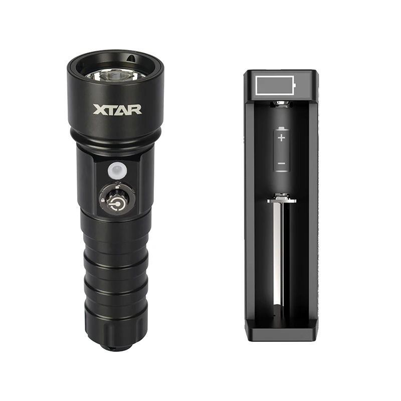 with MC1 PLUS Charge XTAR D26W 1000 люмен вспышка для подводного погружения и светильник CREE XM-L2 U2 4 режима погружения светильник подводный 100 м светодиодный вспышка светильник Применение 18650 Батарея - Испускаемый цвет: with MC1 PLUS Charge