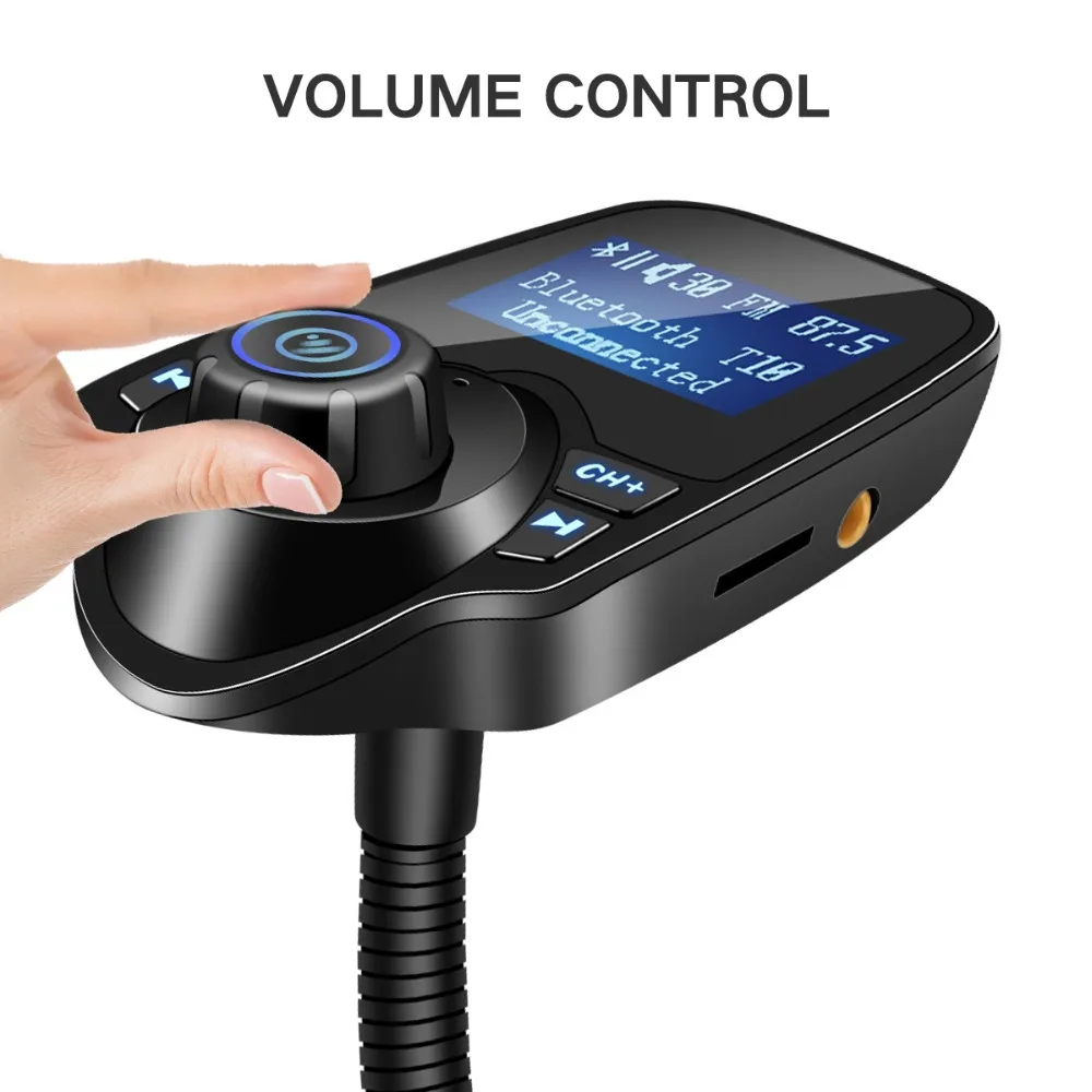 SMALL-EYE Wireless In-Car Bluetooth FM Transmitter MP3 Radio Adapter Car Kit USB Charger 5V 2.1A | Автомобили и мотоциклы
