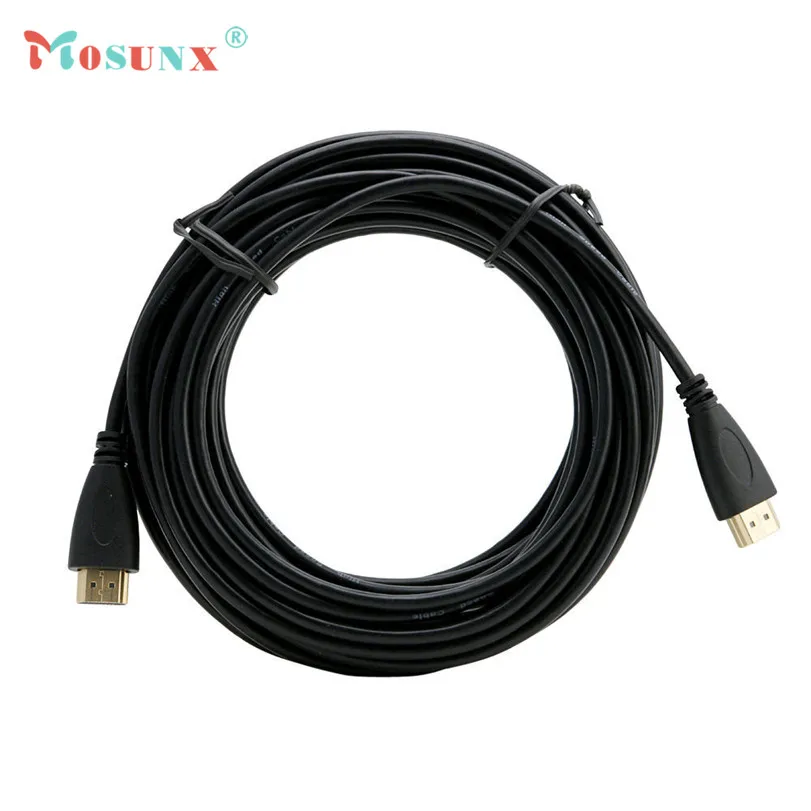 Горячая продажа MOSUNX 5M 4K HD HDMI кабель Ультра высокоскоростной 3D v1.4 с Ethernet Аудио